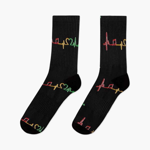 Item preview, Reggae music genre heartbeat designed and sold by redshirtz.