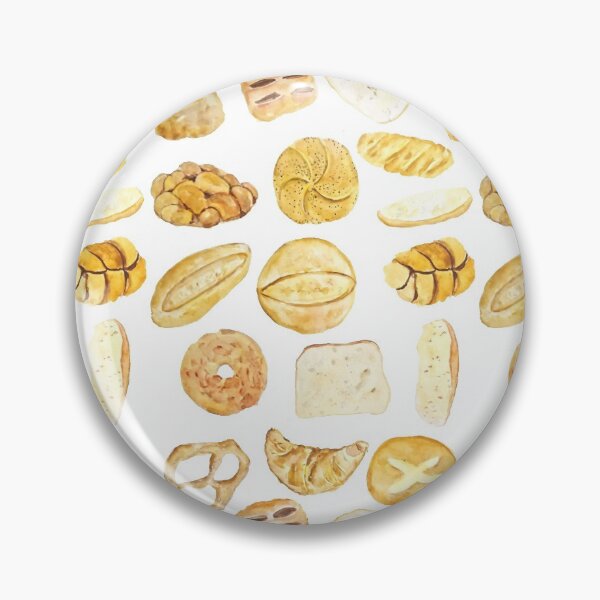 Item preview, hand painted bread collection watercolor painting designed and sold by SelenePaintings .