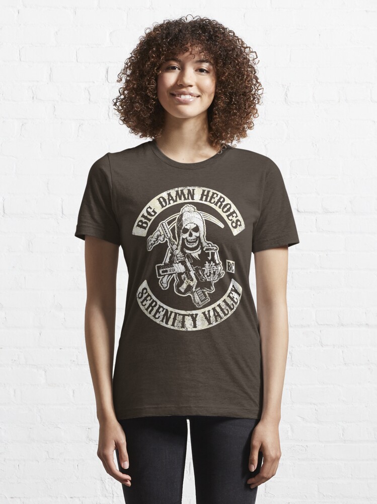Alternate view of Big Damn Heroes Essential T-Shirt