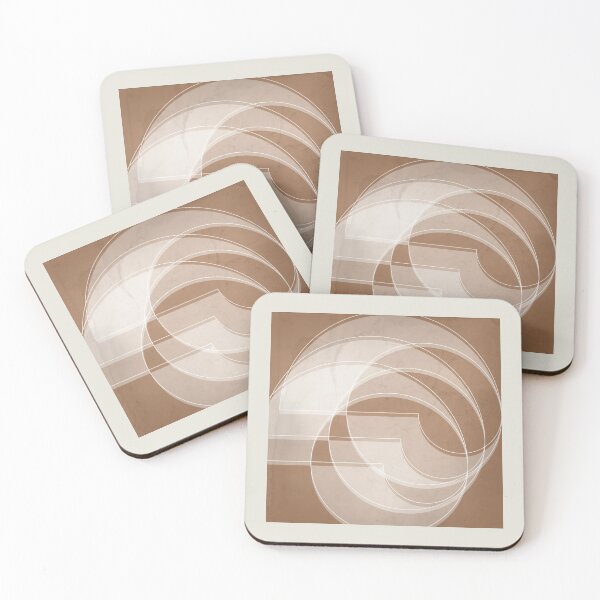 Item preview, Spacial Orbiting Spiral in Cinnamon designed and sold by simplydesignart.