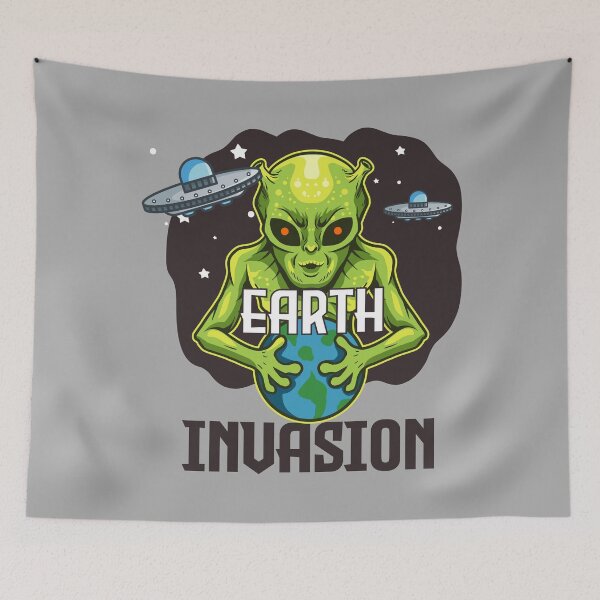 Item preview, Invasion Of Earth designed and sold by DELMEO.