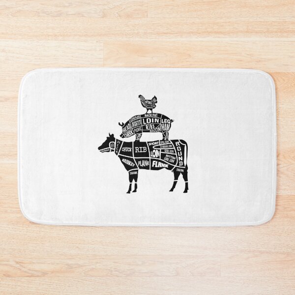 Item preview,  Pork and beef. Perfect gift idea as a grill accessory for everyone who is a chef at the grill and ensures the ideal culinary barbecue evening. No matter if grill master at the barbecue designed and sold by khornholio.