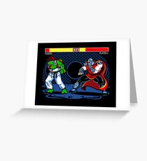 Sewer Fighter Greeting Card