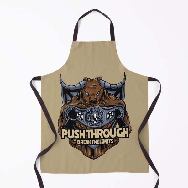 Item preview, Angry Buffalo Push Through, Break The Limits Boxing Quote designed and sold by kcaandwu.