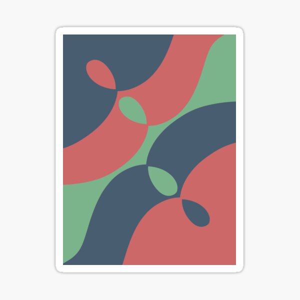 Harlequin II Sticker