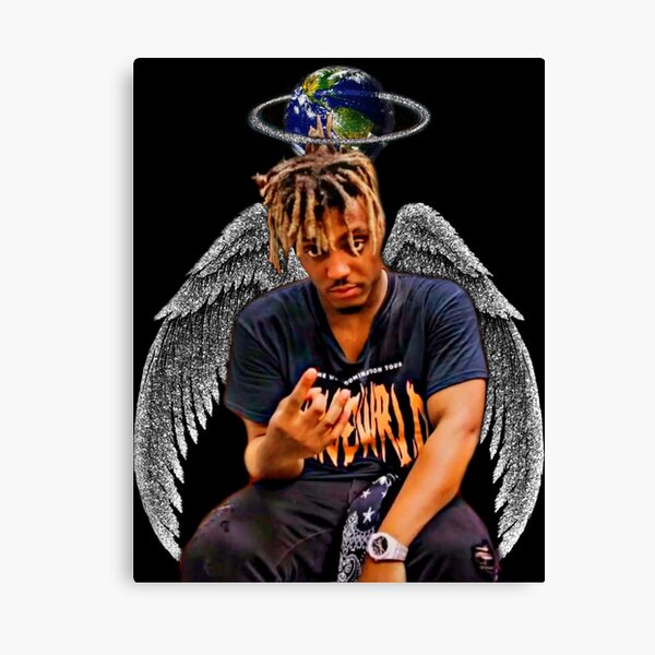 "R.I.P JUICE WRLD ANGEL TRIBUTE " Canvas Print by acp9846 | Redbubble