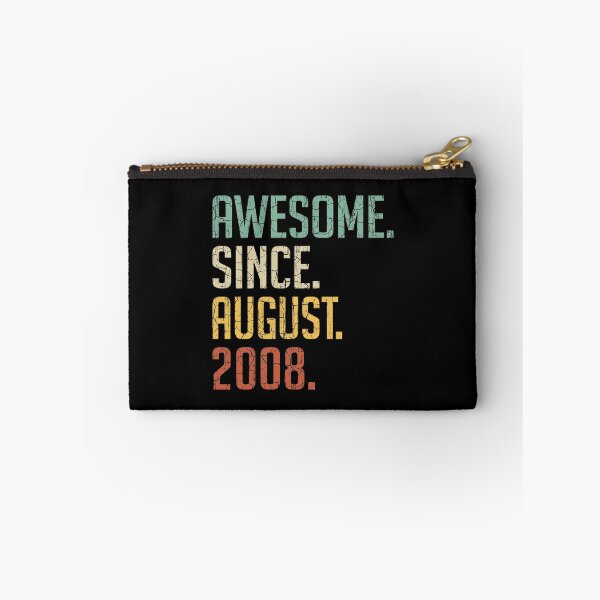 Item preview, Awesome Since August 2008 12nd Birthday Gift 12 Years Old Vintage August 2008 designed and sold by Takatv.