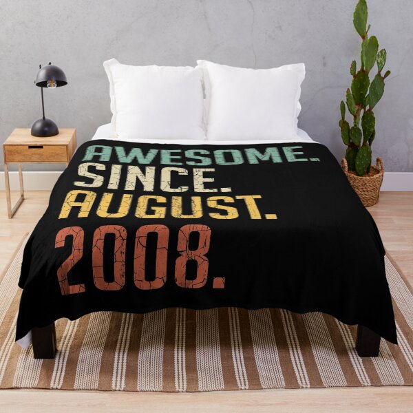 Item preview, Awesome Since August 2008 12nd Birthday Gift 12 Years Old Vintage August 2008 designed and sold by Takatv.