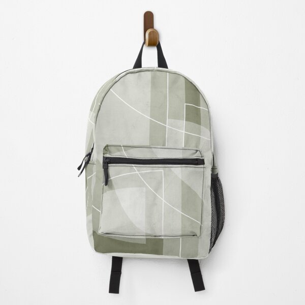 Artikelvorschau, Abstraktes Halbkreis-Design in Sage Green entworfen und verkauft von simplydesignart.