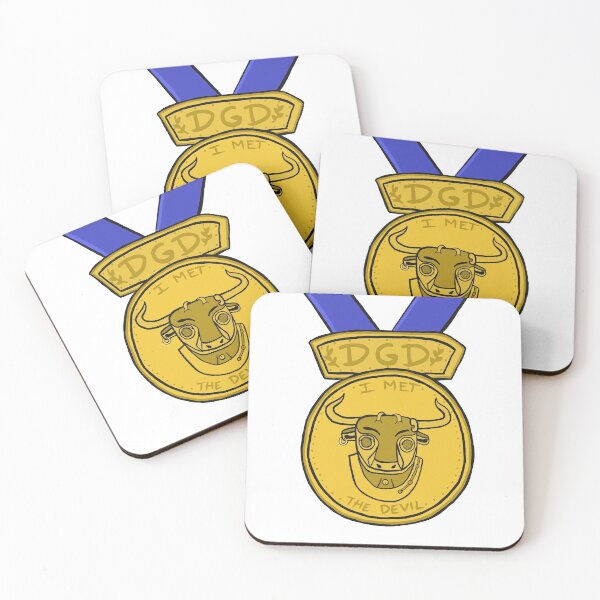 Item preview, I Met the Devil Medal - DGD designed and sold by Thoughtopsy.