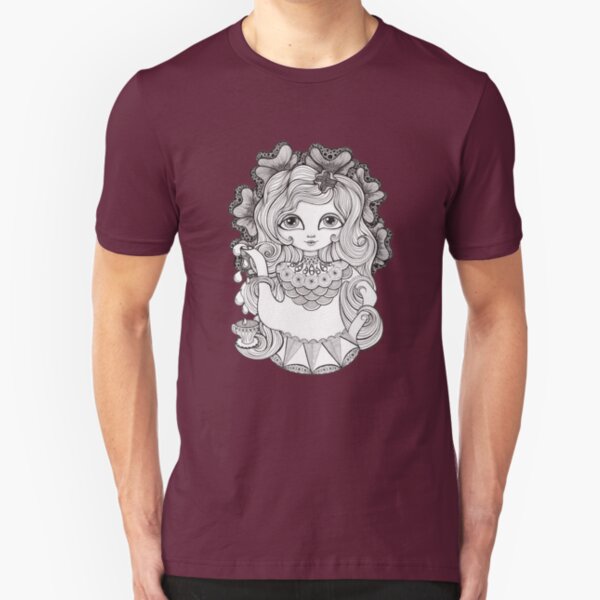 Lady Grey Slim Fit T-Shirt