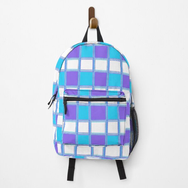 Item preview, Plaid Squares Blue, Purple, and White designed and sold by Whoopsidoodle.