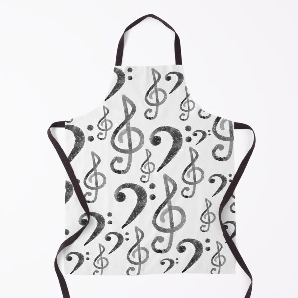 Item preview, Watercolor Bass and Treble Clefs  designed and sold by Tara Barnaba.