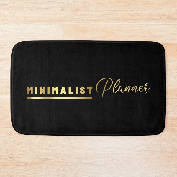 Item preview, Minimalist Planner designed and sold by Frugalisms74.