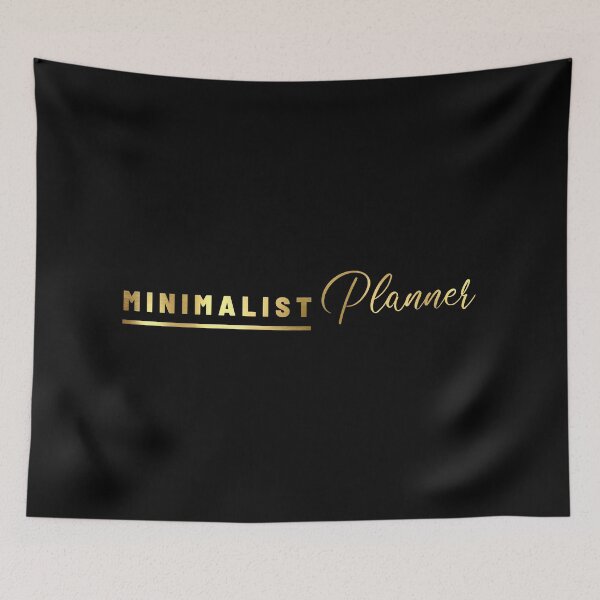 Item preview, Minimalist Planner designed and sold by Frugalisms74.