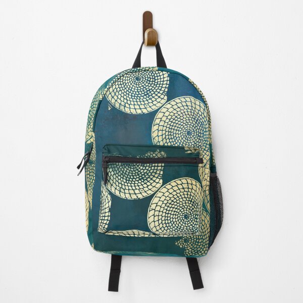 Item preview, Golden Circles on Teal designed and sold by Elisabeth Lucas.
