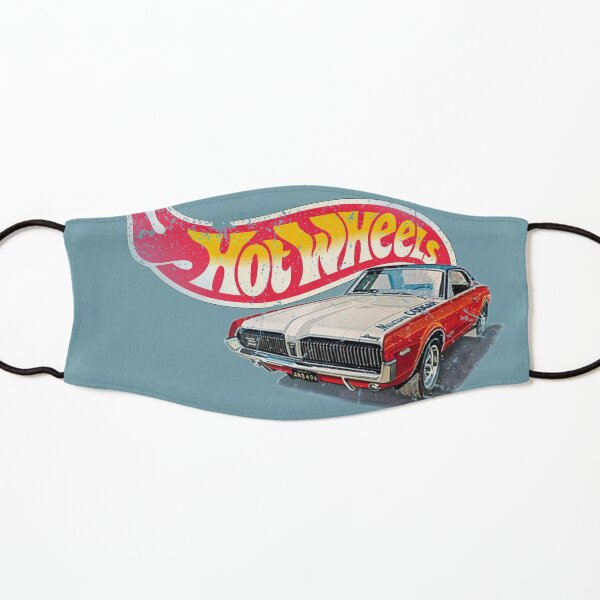 Auténtico Vintage, apenado Hot Wheels 1968 Custom Cougar Mascarilla para niños
