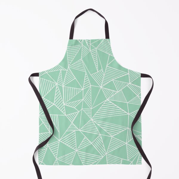 Item preview, Ab Lines with Blocks Mint Green designed and sold by ProjectM.