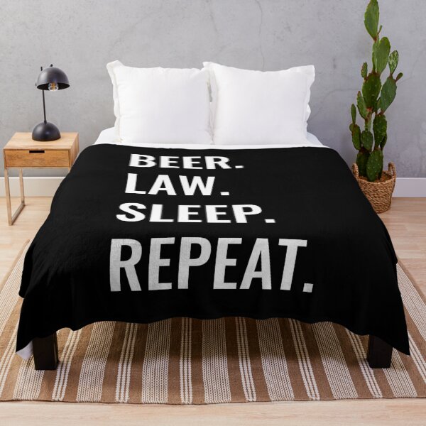 Item preview, Beer Law Sleep Repeat designed and sold by manishfzr1995.