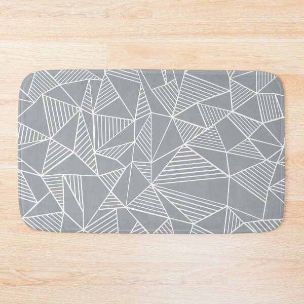 Item preview, Ab Lines with Blocks Grey designed and sold by ProjectM.