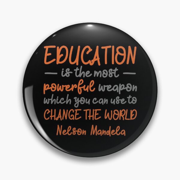 Item preview, NELSON MANDELA - Education Change The World designed and sold by StaceyChito.