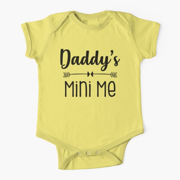 Daddy's mini me store onesie