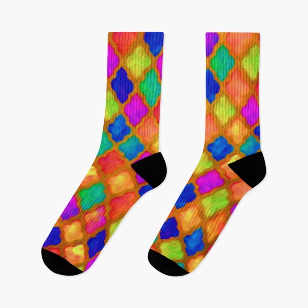 Item preview, Pastel moroccan pattern bright designed and sold by Red Witch Art.