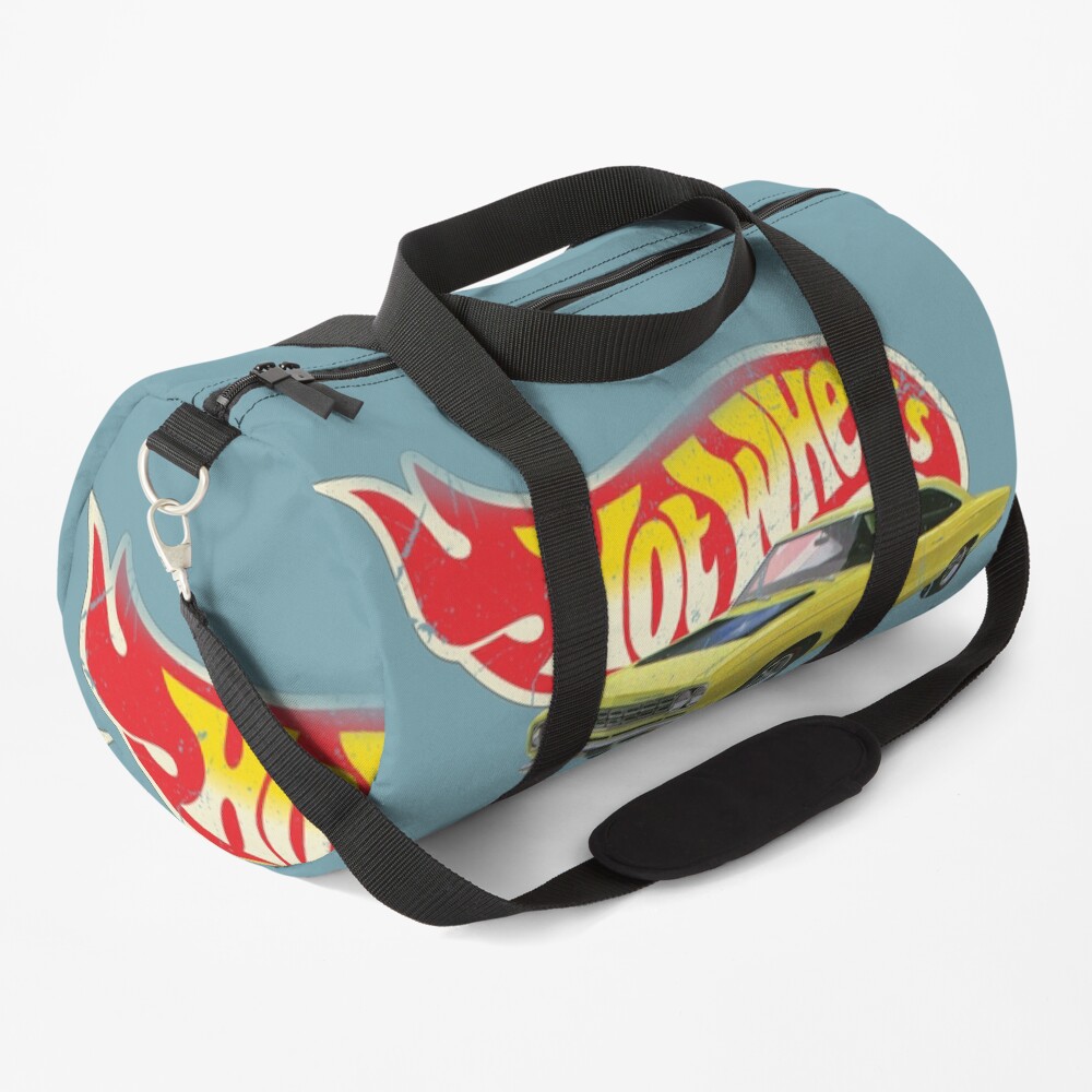 Hot Wheels Plymouth Roadrunner 1968 - Authentic, Vintage, Distressed Duffle Bag