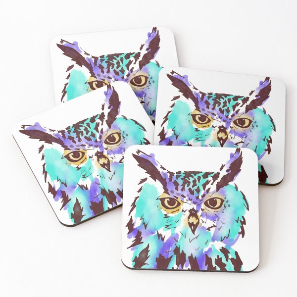 Item preview, Watercolor Owl designed and sold by missmann.