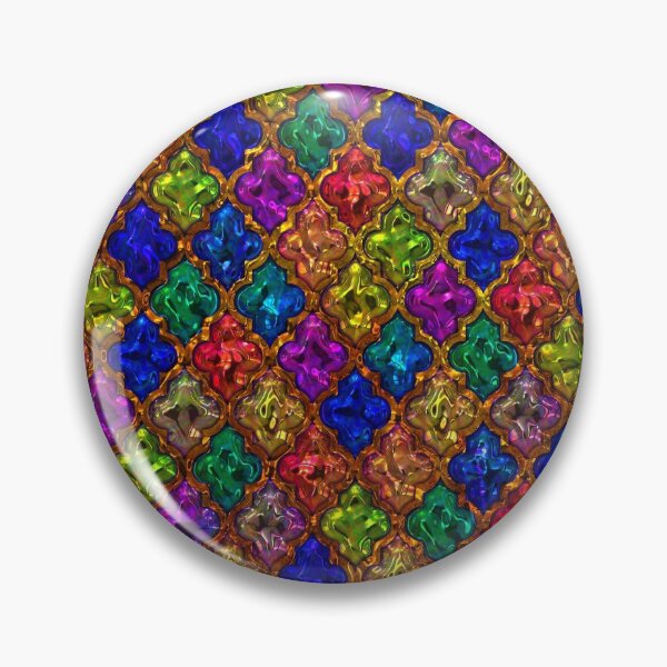 Item preview, Jewels moroccan pattern design designed and sold by Red Witch Art.