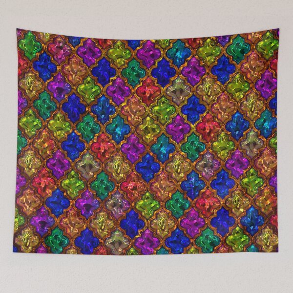 Item preview, Jewels moroccan pattern design designed and sold by Red Witch Art.