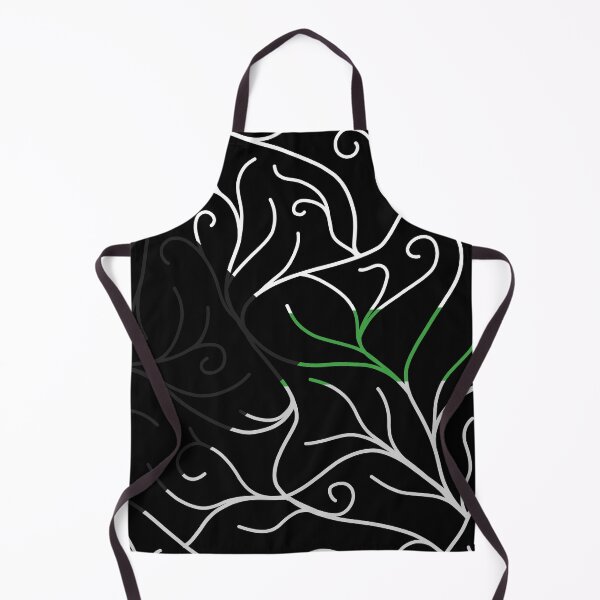 Item preview, Black Velvet, Demiromantic Flag Vines designed and sold by StephOBrien.