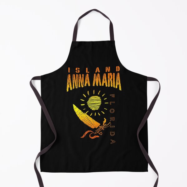 Item preview, Anna Maria Island Florida Sailing Catamaran Sailboat Beam Reach Orange Yellow FL designed and sold by ArtByBollwitt.