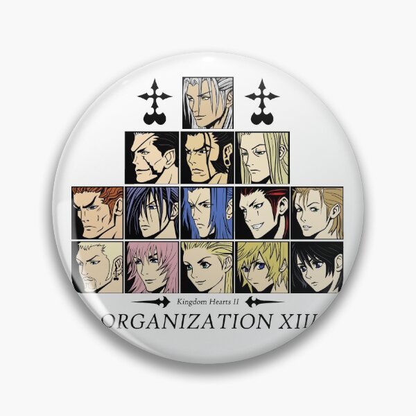 Item preview, Kingdom hearts II Organization 13 (color) designed and sold by Tvrs01001.