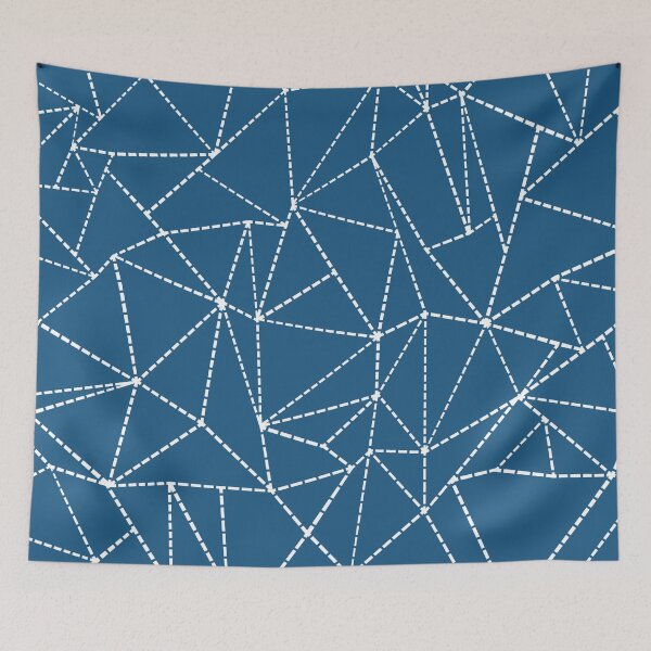 Aperçu de l'œuvre Ab Dotted Navy Blue créée et vendue par ProjectM.