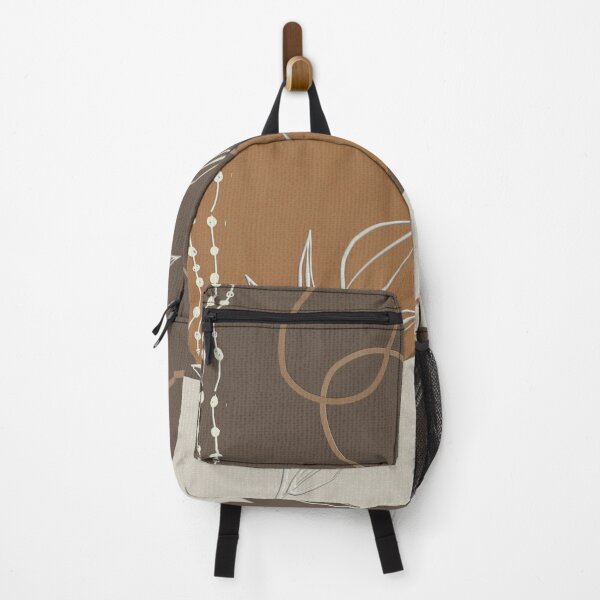 Item preview, Abstract - Neutral Meeting Point 1 in Coffee designed and sold by simplydesignart.