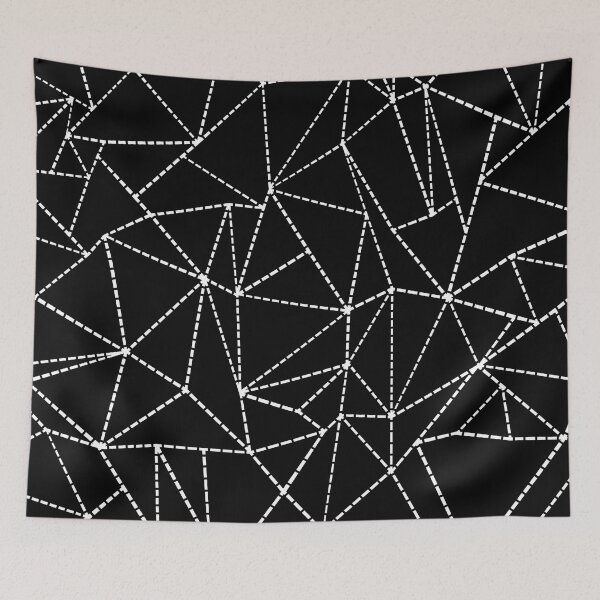 Aperçu de l'œuvre Ab Dotted Lines 2 Noir créée et vendue par ProjectM.