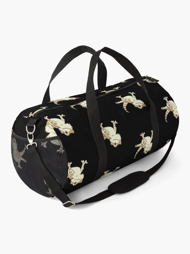 Alternate view of Cute Bearded Dragon Duffle Bag