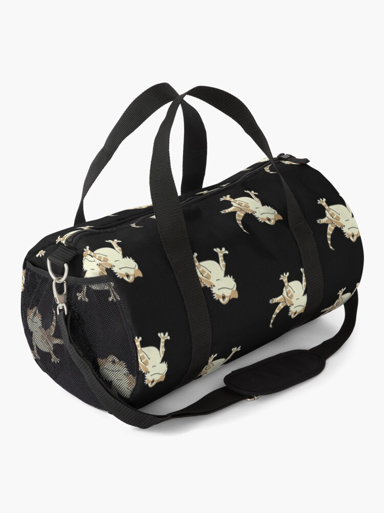 Alternate view of Cute Bearded Dragon Duffle Bag