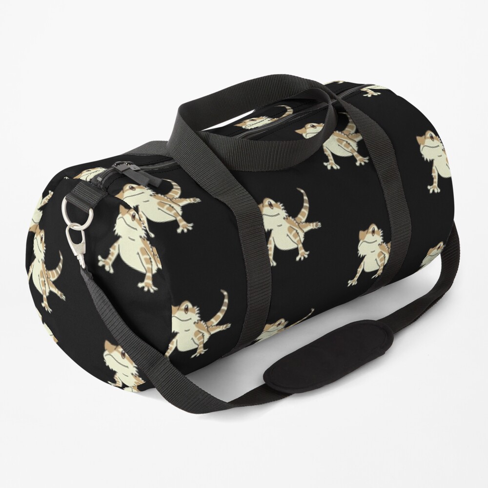 Cute Bearded Dragon Duffle Bag