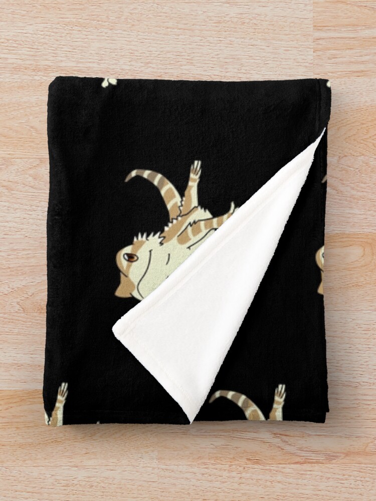 "Cute Bearded Dragon" Throw Blanket for Sale by bcv122 Redbubble