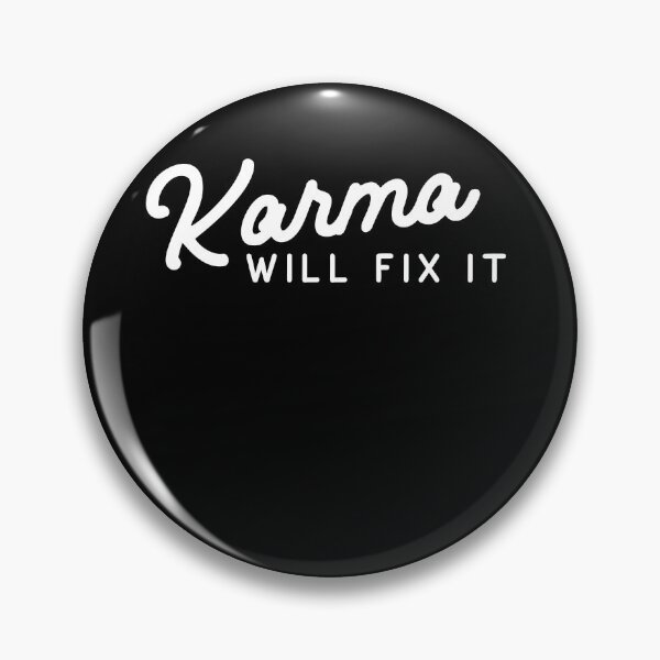 Item preview, Karma Will Fix It Karma Vintage Classic designed and sold by goodfriendkyle.