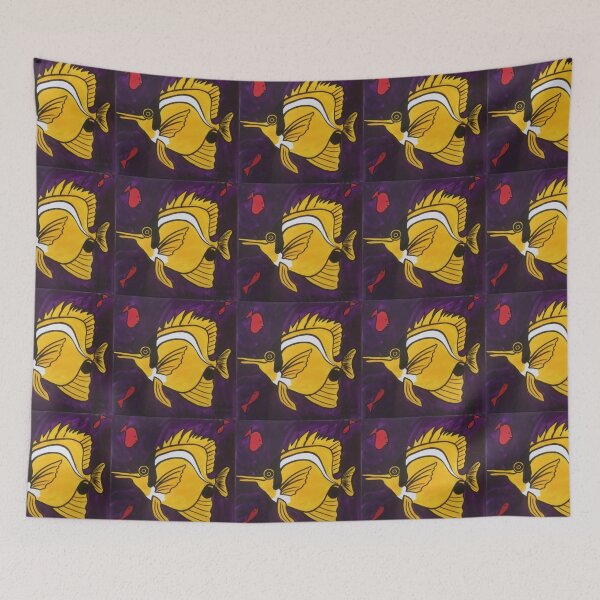 Item preview, Yellow Fish designed and sold by lindahineart.
