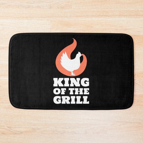 Item preview, King of the Grill Barbecue Chicken White designed and sold by quoteology.