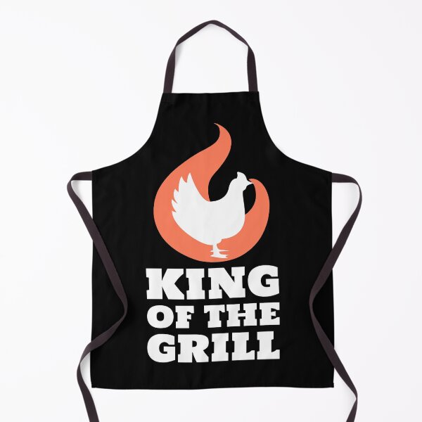 Item preview, King of the Grill Barbecue Chicken White designed and sold by quoteology.