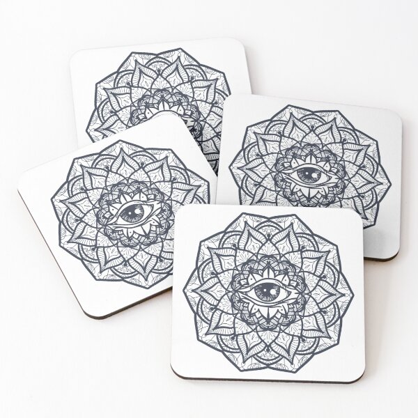 Item preview, mystical mandala with eye designed and sold by chris299.