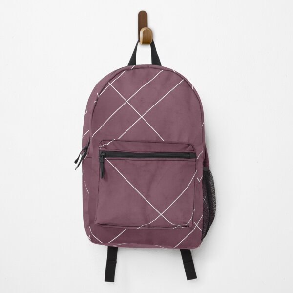Item preview, Overlapping Diamond Lines on Mulberry designed and sold by simplydesignart.
