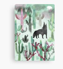 The Desert Metal Print
