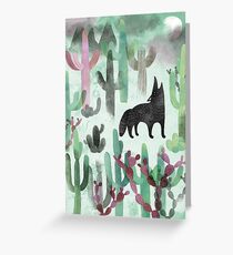 The Desert Greeting Card