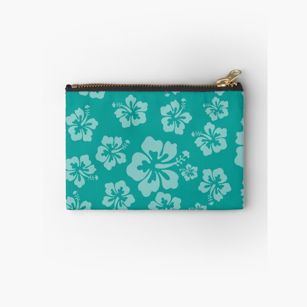Item preview, Tropical Teal Hibiscus Flower Floral Pattern Hawaiian Print designed and sold by pcreations.